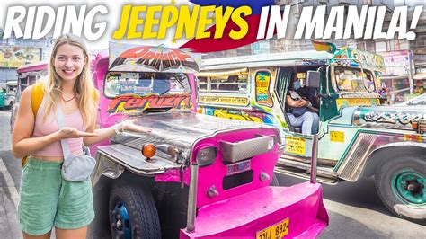 RIDING ALL JEEPNEYS IN MANILA PHILIPPINES Before The Phaseout