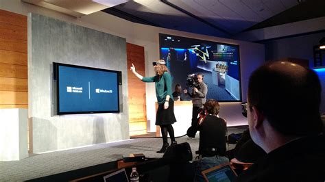 Microsoft Debuts Windows Holographic Its Augmented Reality Platform