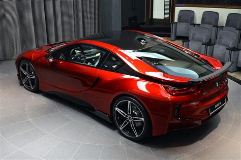 Ac Schnitzer Lava Red Bmw I8 Delivered In Abu Dhabi