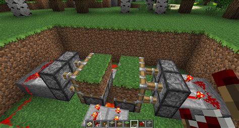 Tutorial How To Make The Best Hidden Trap Door W Pistons Its Easy