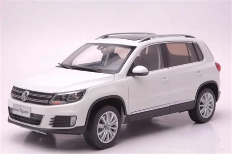 118 Diecast Model For Volkswagen Vw Tiguan 2013 White Suv Alloy Toy