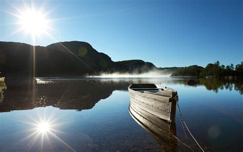 Hd wallpapers & desktop backgrounds. boat lake - HD Desktop Wallpapers | 4k HD