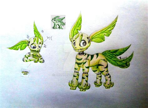 Beta Leafeon Animatronic Character By Exenne On Deviantart