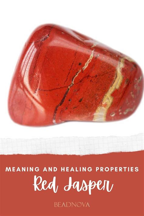 Red Jasper Healing Properties And Meaning Red Jasper Red Jasper