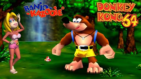 Banjo Kazooie Intro A But Its Donkey Kong 64 Soundfont