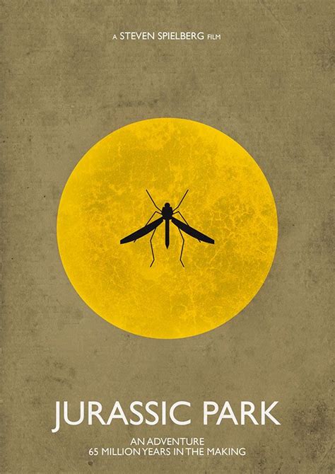 Jurassic Park 1993 ~ Minimal Movie Poster By Gabriel Pangua