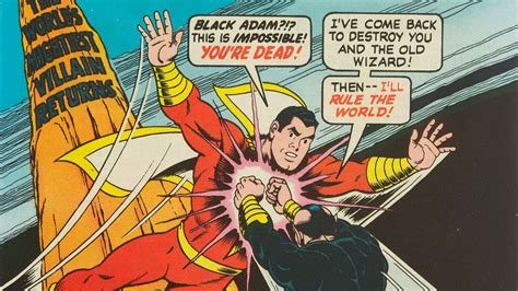 Black Adam Joins The Dc Comics Universe In Shazam 28 Up For Auction