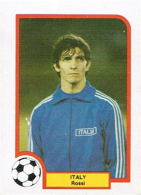 Twelve years later they were not one of the favourites going into the world cup in spain. Paolo Rossi - VOETBALHELDEN OP PAPIER