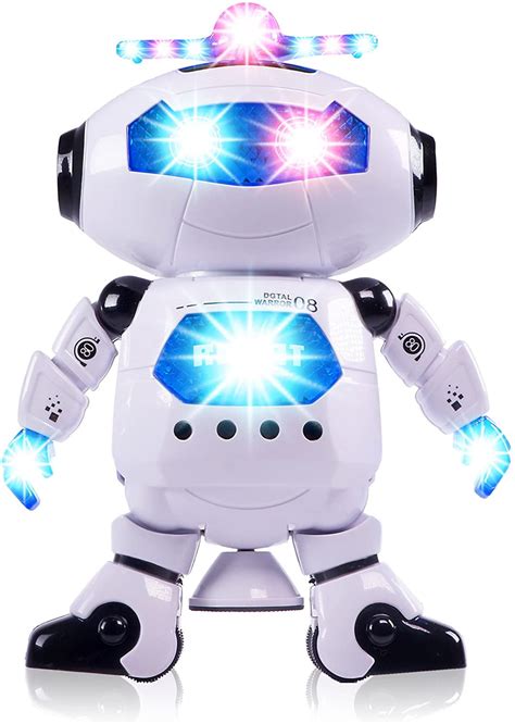Fencesmart Boys Toys Electronic Walking Dancing Robot Toy Toddler