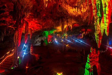 Yellow Dragon Cave Wonder Of The World`s Caves Zhangjiajie China