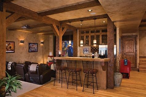 Rustic Basement Ideas 33 Creative Living Space In Your Basement Small Basement Kitchen