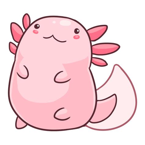 Axolotl Cartoon Transparent Png Original Size Png Ima