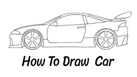 Under the slogan wins every price, great prizes were won. how to draw a car Step by Step Easy - YouTube