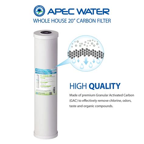 Apec Water Systems Cb1 Cab20 Bb Apec Whole House Carbon Water Filter
