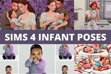 25 Sims 4 Infant Poses For The Cutest Photos We Want Mods