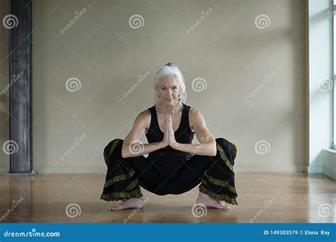 Senior Woman Yoga With Healthy Hips Stock Image Image Of Fitness