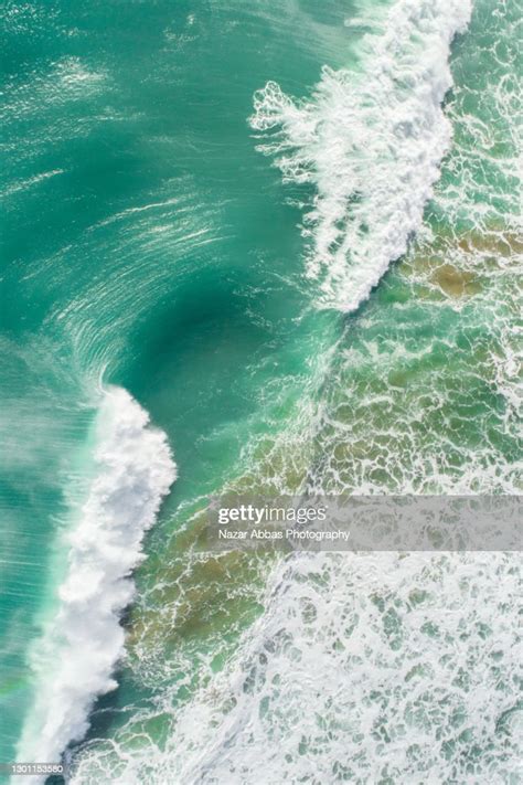 Overhead View Of Sea Waves High Res Stock Photo Getty Images