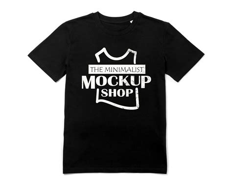 Plain Black Shirt Mockup