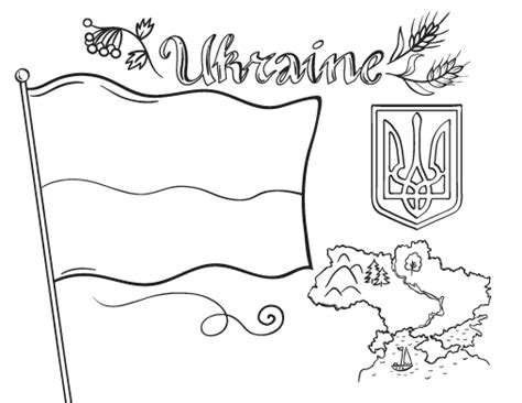 Free Printable Ukraine Flag Coloring Pages Jesseyehuda