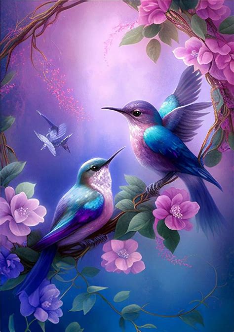 Dreamy Art Beautiful Fantasy Art Beautiful Birds Diy Art Painting