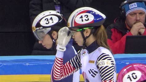 201617 Short Track World Cup 4 Ladies 1000m2 Quaterfinals Heat 2