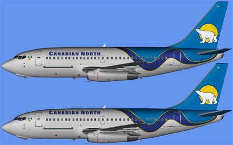 Canadian North Boeing 737 200 Fleet Fsai Repaints