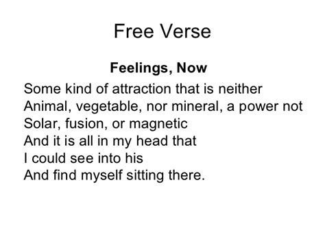 How To Make A Free Verse Poem / What is Free Verse Poetry (and How do