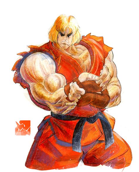 Ken Masters Street Fighter 2 Art By Me Rstreetfighter