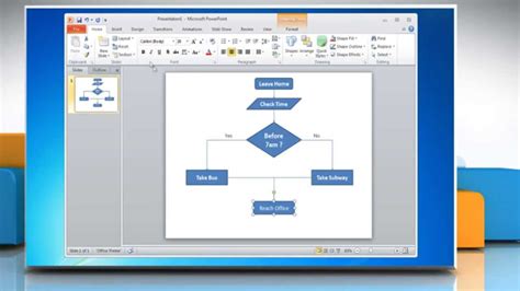 How To Create A Flow Chart In Powerpoint Images And Photos Finder
