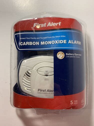 First Alert Co400 Carbon Monoxide Alarm Detector 29054000699 Ebay