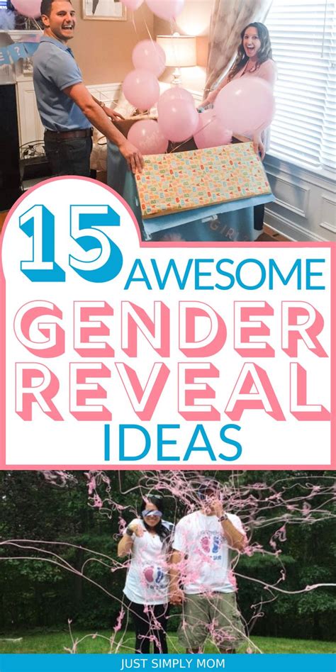 27 Creative Gender Reveal Ideas You Will Want To Copy Simple Gender
