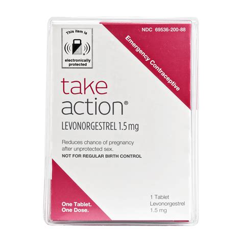 Take Action Emergency Contraceptive Levonorgestrel 15mg Walmart