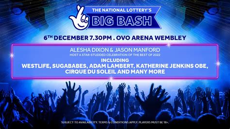 The National Lotterys Big Bash Ovo Arena Wembley