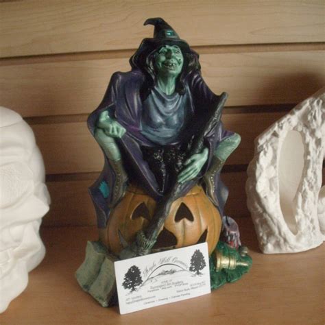 Ceramic Bisque Witch Ready To Paint Ceramic Halloween Witch Etsy