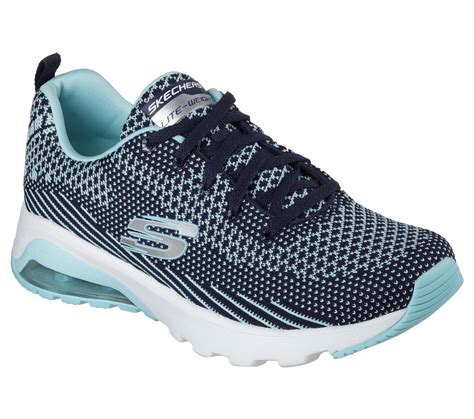 Select the department you want to search in. Skechers Women's Lite-Weight Awaken Navy Athletic Shoe