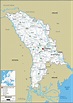 Detailed Clear Large Road Map of Moldova - Ezilon Maps