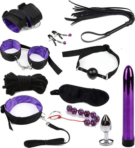 Amazon Com Waterproof Rabbit Vibrator Sex Intimate BDSM Bondage Kit Set Silicone Anal Vibrator