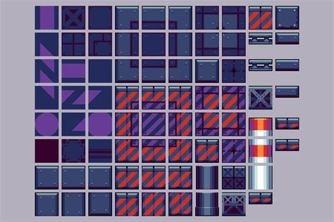 Free Industrial Zone Tileset Pixel Art Download