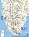 New York City Attractions Map images