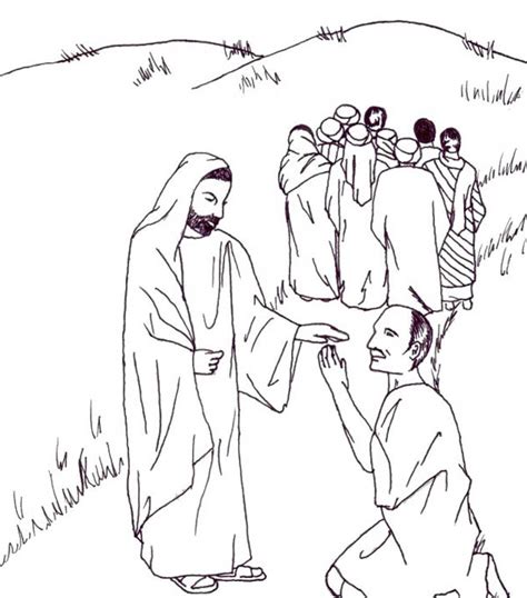 As usual, the story needs to be as visual and. Jesus Heals the Lepers in Miracles of Jesus Coloring Page ...