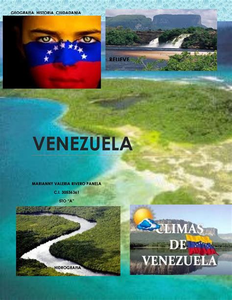 Relieve Clime E Hidrografia De Venezuela Marianny Rivero By
