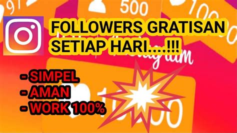 Dapatkan followers gratis, follower instagram real indonesia. cara menambah followers instagram gratis tanpa aplikasi - YouTube
