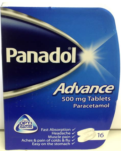 Panadol Advance 500mg Tablets 16 | Online Pharmacy UK