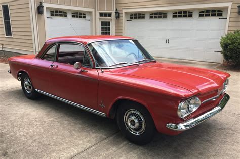 1963 Chevrolet Corvair Monza Club Coupe 4 Speed For Sale On Bat