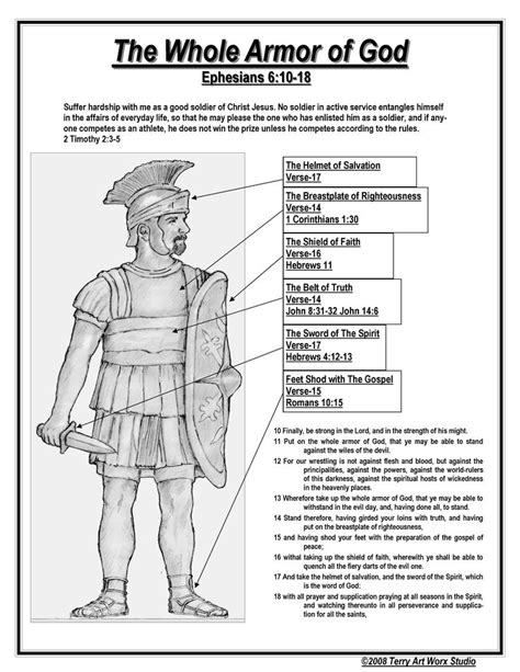 The Whole Armor Of God Blakes Intended Allusion Armor Of God