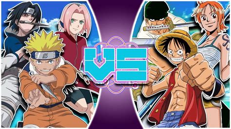 One Piece Vs Naruto Manga Manga