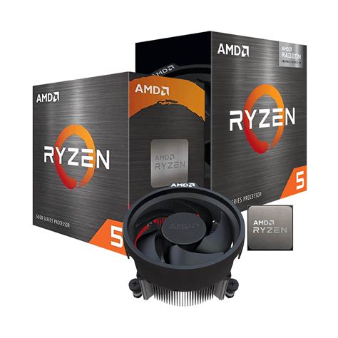 Amd Ryzen 5 5600g 6 Core 12 Threads Up To 44ghz Max Boost Radeon