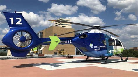 Chi St Joseph Health Air Med 12 Debut New Helicopter