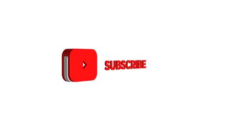 Youtube Subscribe Button And Bell Icon Png Ae Ai Green Screen