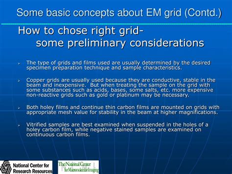 Ppt Electron Microscopy Em Grid And Carbon Film Preparation For